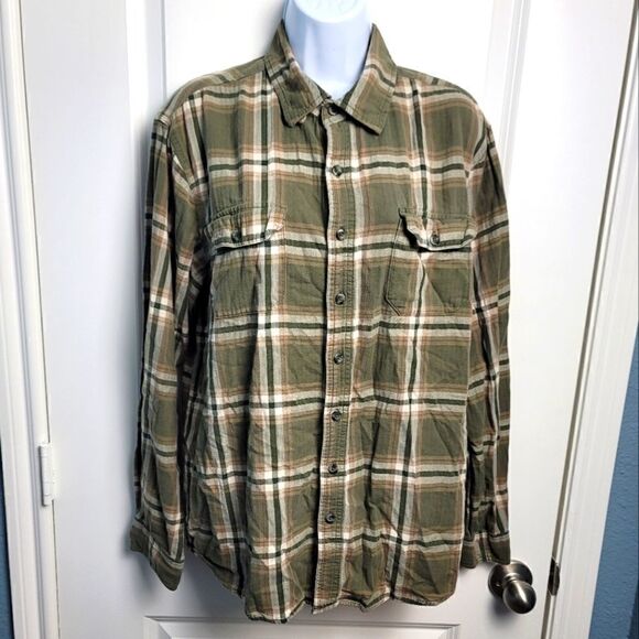 MAGELLAN OUTDOORS Classic Fit Plaid Button Down - Picture 1 of 9